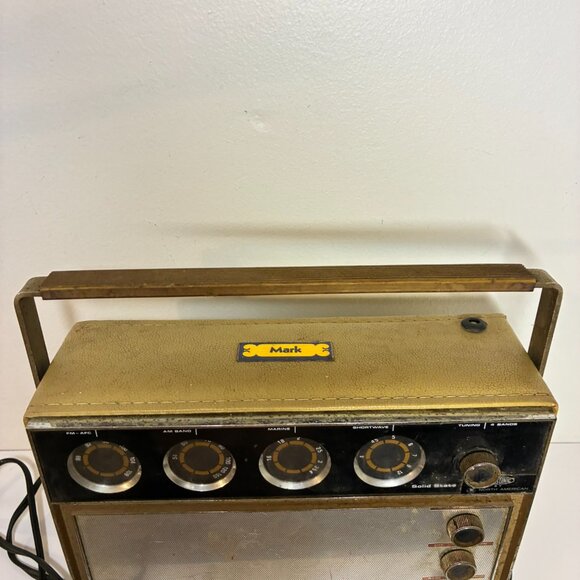 Vintage Unisonic MB-4333 Solid State Radio FM AM Marine Shortwave PARTS REPAIR - Picture 5 of 16